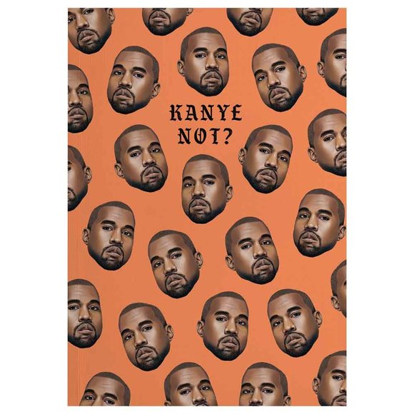 NEW Central 23 Kanye West Kanye not? quirky holiday gag gift notebook - Picture 1 of 4